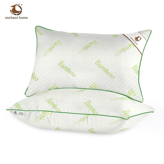 Standard Size Bamboo Pillow (Pack of 1) - White