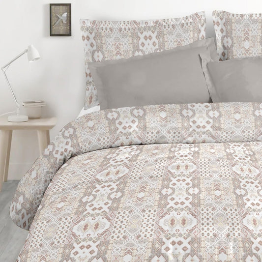 Satin Glory 200 TC Pure Cotton Double Bedsheet - Red