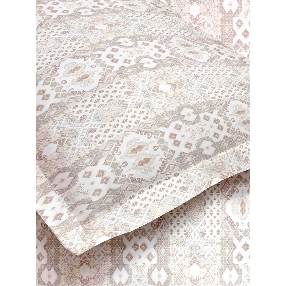 Satin Glory 200 TC Pure Cotton Single Bedsheet - Red
