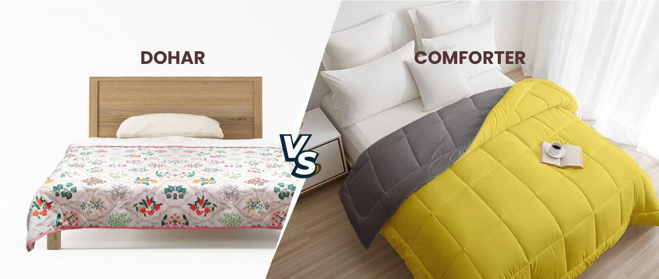 Dohar vs Comforter Finding the Perfect Bedding for Your Home Enchant Home