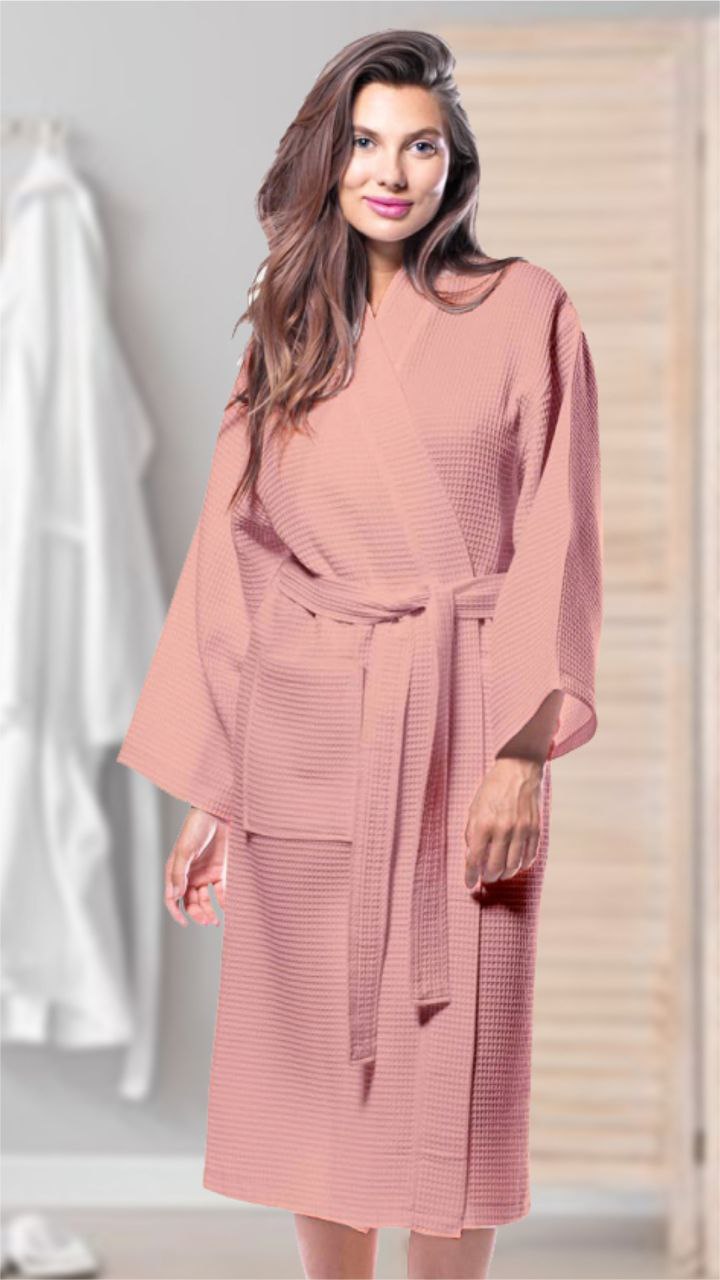 Only Bath Robe Buy Pure Cotton Waffle Unisex Bathrobes | Enchant Homes
