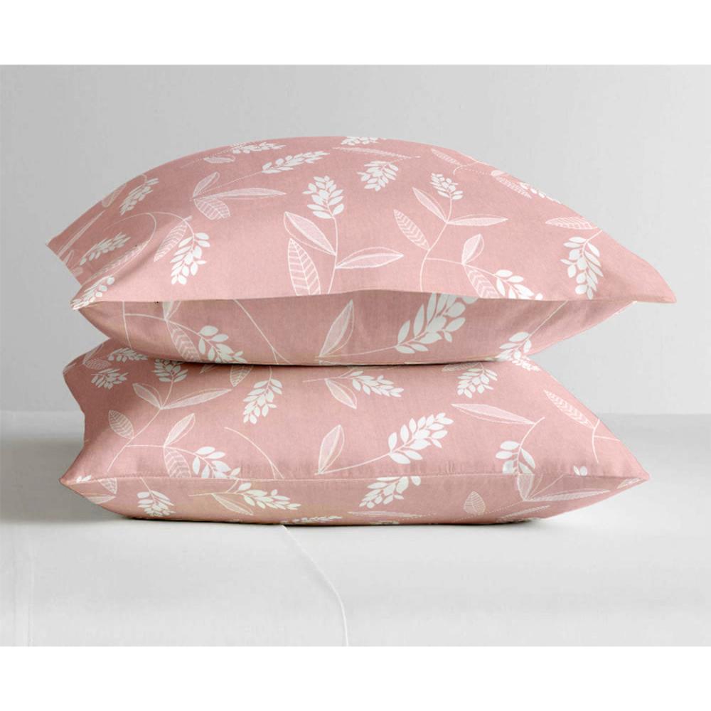 Satin Glory 200 TC Pure Cotton Double Bedsheet - Peach