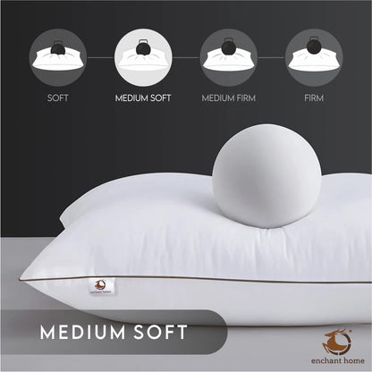 Microfiber Standard Size Pillow - White