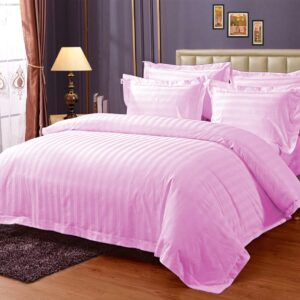 pink color king size bedsheet